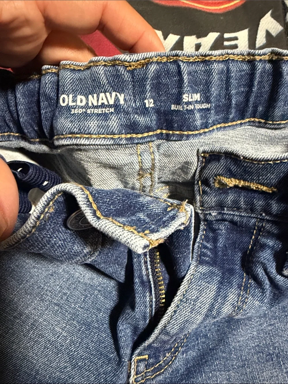 Boys Old Navy Blue Denim Slim Jeans